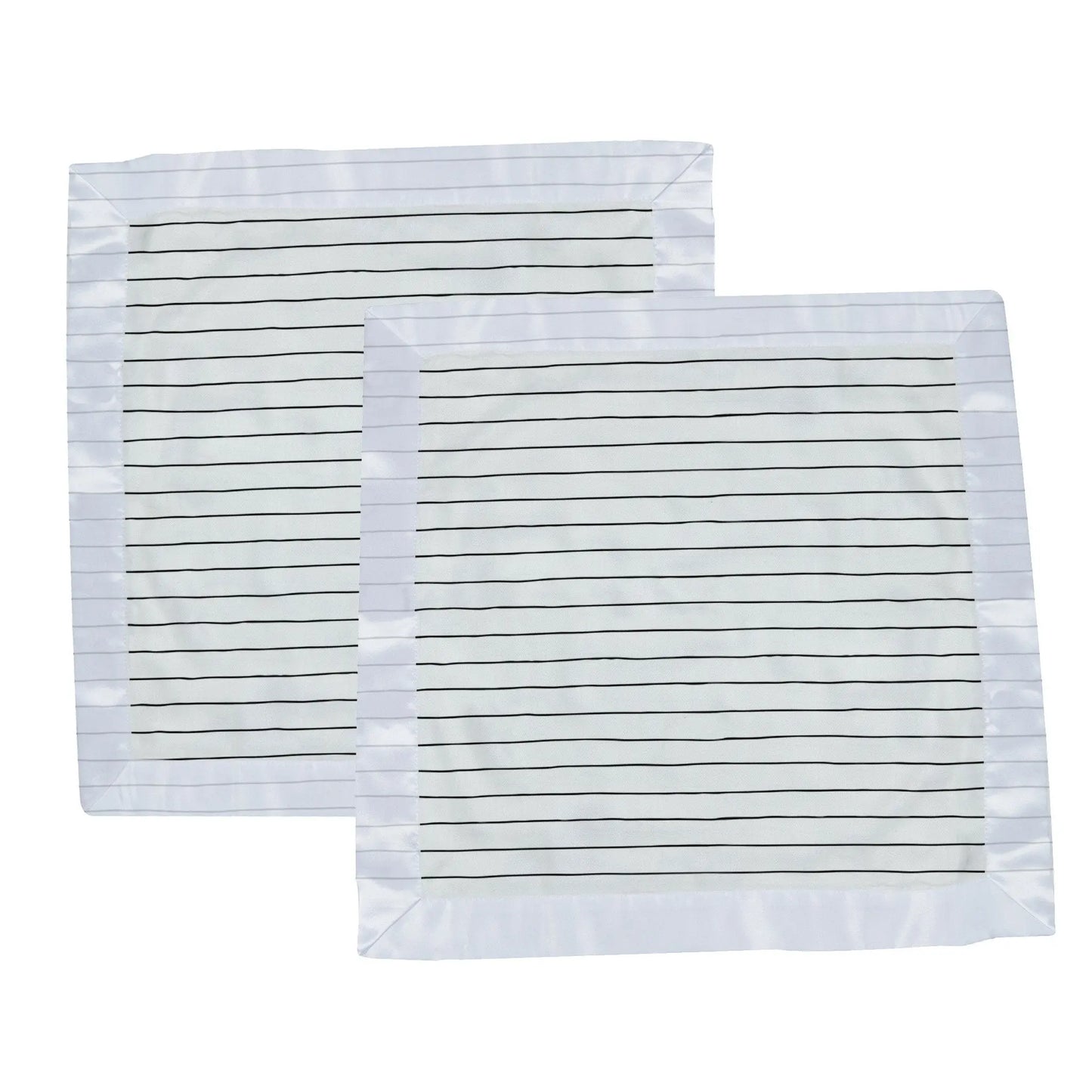 Security Blanket 2PK | Bamboo Fabric - Pencil Stripe Newcastle Classics