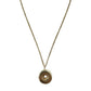 Shell Casing Pendant Necklace Cambodian Artisans