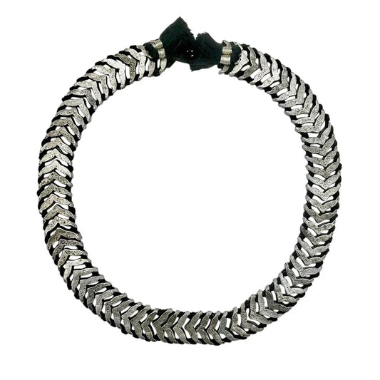 Silver Temple Collar Necklace India Women's Co-op