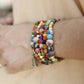 Stackable Bracelet | Artisan Kantha Jewelry  'Tasseled' Sumiye Co