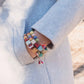 Stackable Bracelet | Artisan Kantha Jewelry  'Tasseled' Sumiye Co