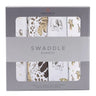 Swaddle 4PK | Bamboo Muslin  - On The Savannah Newcastle Classics