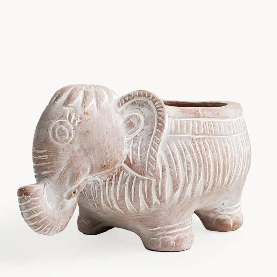 Terracotta Pot - Elephant KORISSA