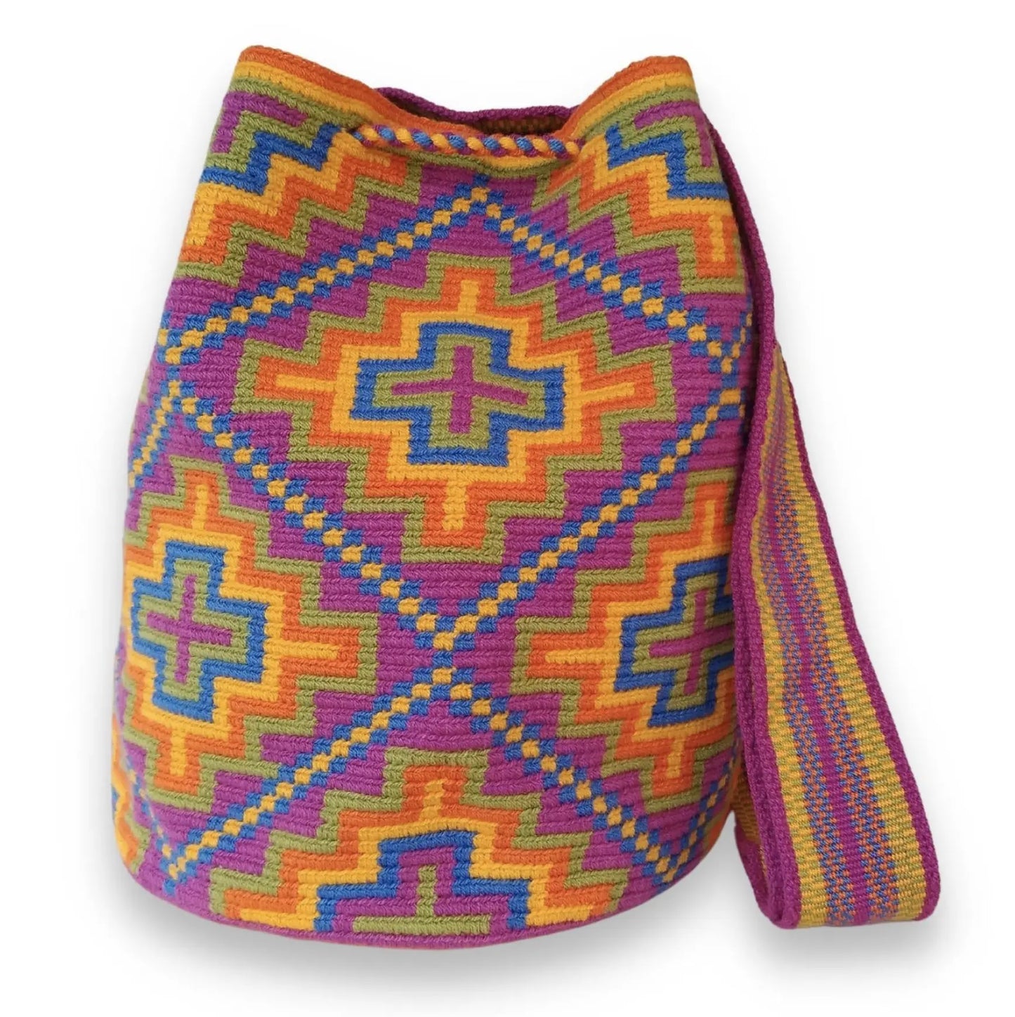 Tote Bag | Handwoven in Colombia | Wayuu Orita Sumiye Co