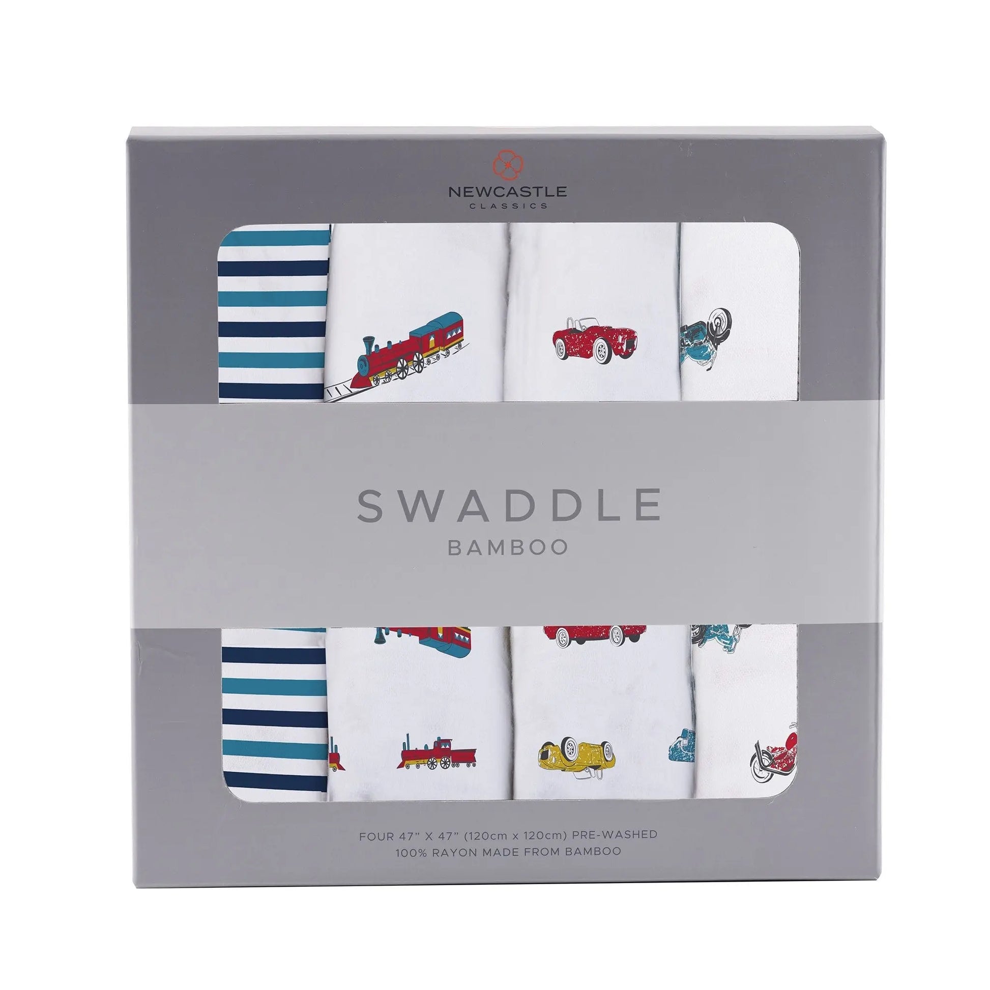 Ultimate Road Trip Swaddle 4 Pack Newcastle Classics