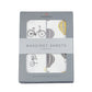 Vintage Bicycles and Hot Air Balloon Bamboo Changing Pad Cover/Bassinet Sheet Newcastle Classics