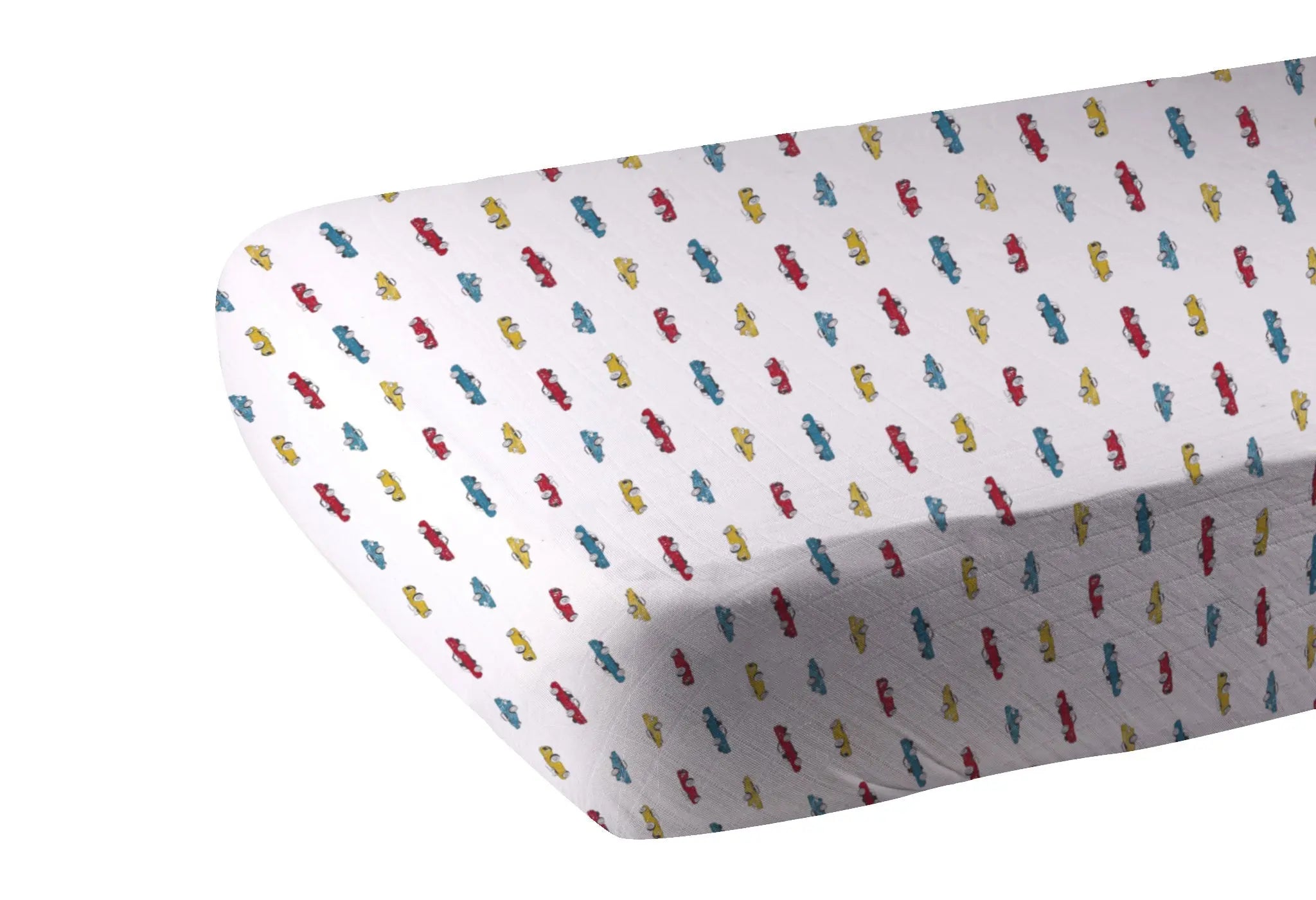 Vintage Muscle Cars Bamboo Muslin Crib Sheet Newcastle Classics