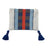 White Striped Backstrap Clutch Mayan Artisans