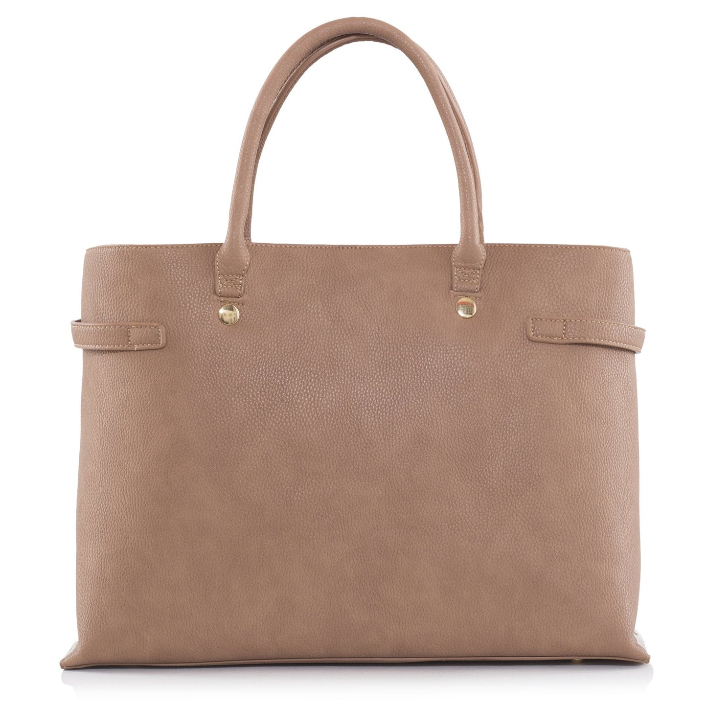 Brown Tote Bag | Vegan Leather-5