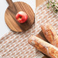 Wooden Round Serving Board Gift Set KORISSA