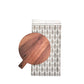 Wooden Round Serving Board Gift Set KORISSA