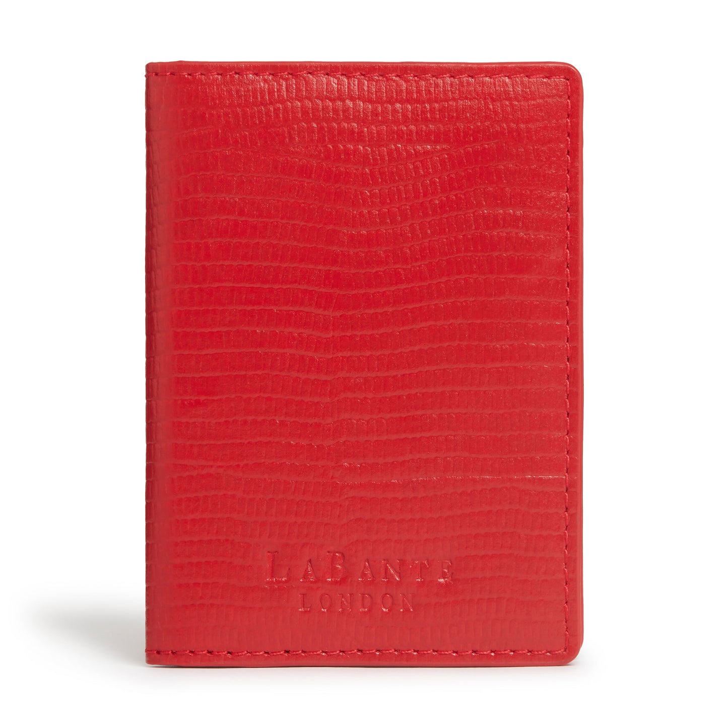 Red Passport Holder & CC Holder Gift Box | Vegan Leather-3