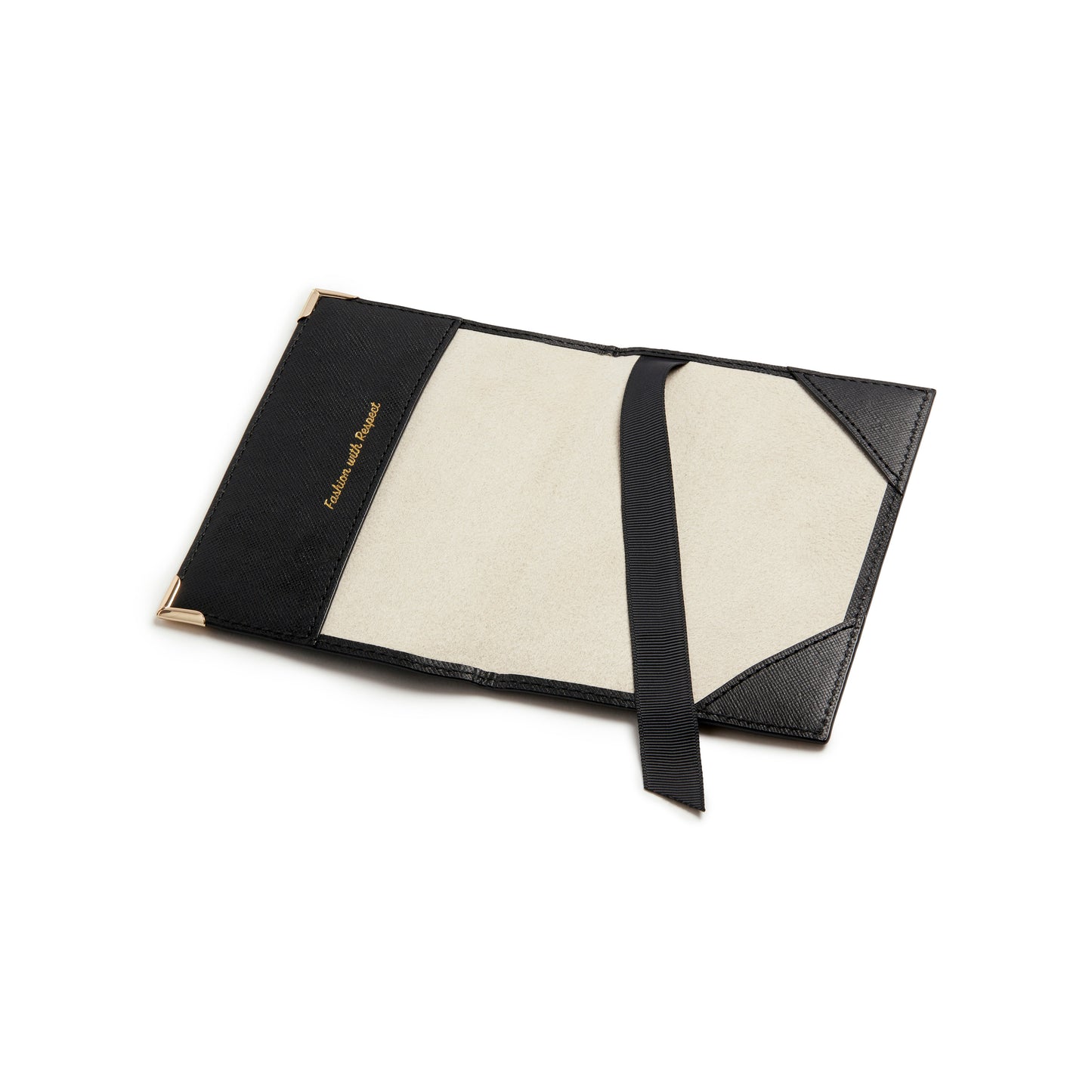 Nutcombe Black Passport Holder & bi-fold CC holder Gift Box-2