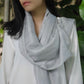 Scarf | Khmer Silk - Silver Moon -1