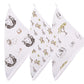 Washcloth 3PK | Bamboo Muslin - On The Savannah -1