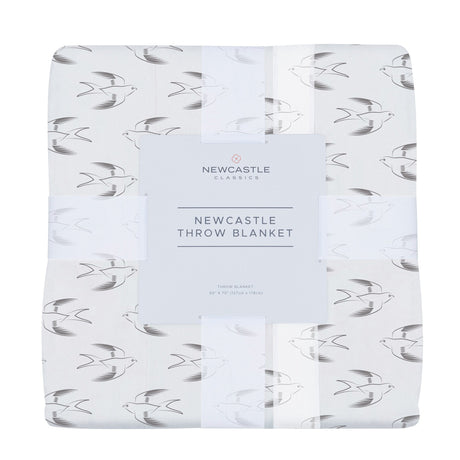 Sparrows Bamboo Muslin Throw Blanket-0