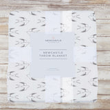 Sparrows Bamboo Muslin Throw Blanket-1