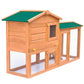 vidaXL Outdoor Large Rabbit Hutch Wood Pet Cage House Enclosure Multi Colors vidaXL