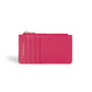 Pink Hot Coin & Card Holder | Vegan Leather-1